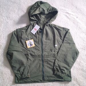 Danton 🇯🇵 Japan Hooded Windbreaker/Showerproof Jacket Medium Olive